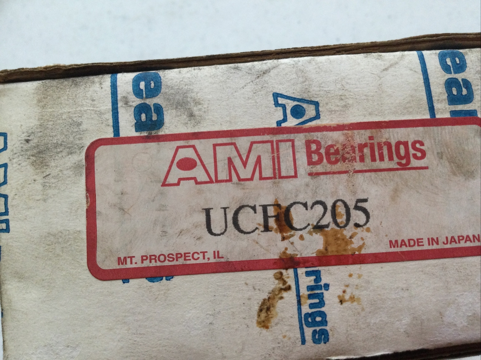 NEW AMI BEARINGS UCFC205 4-BOLT MOUNTED FLANGE BEARING UCFC205, FREE SHIPPING