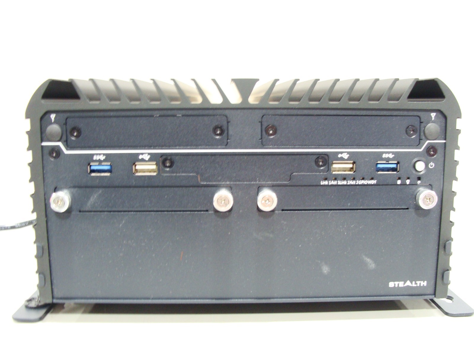 STEALTH LPC-862 Fanless Mini Industrial Rugged Automation Computer PC i7 Win10