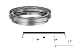 Selkirk 104306 4RV-I6 Reducing Tee 4″ NPT Stainless Steel