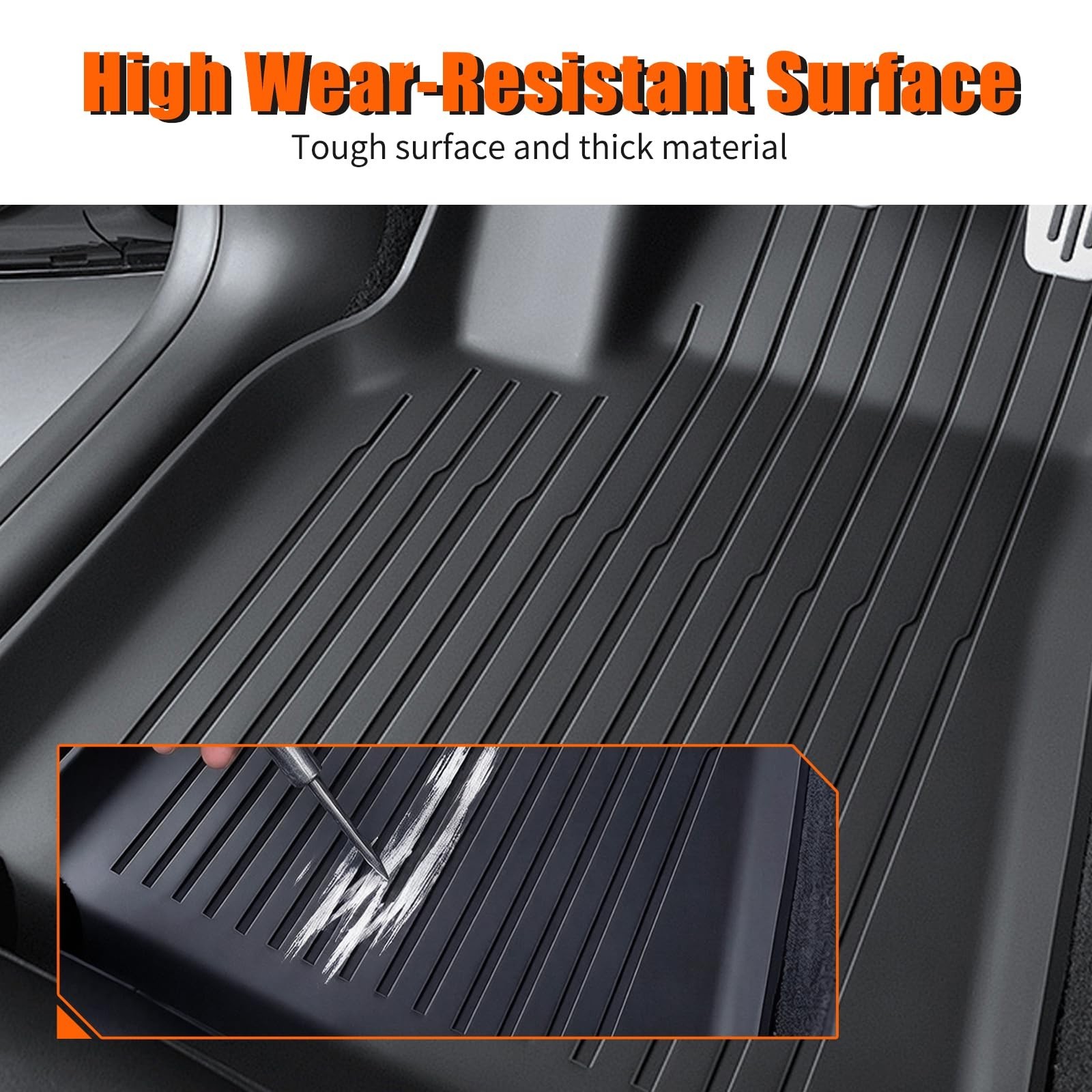 Floor Mats Trunk Mat for Tesla Model Y Juniper 2025 2026(5-Seat), All Weather…