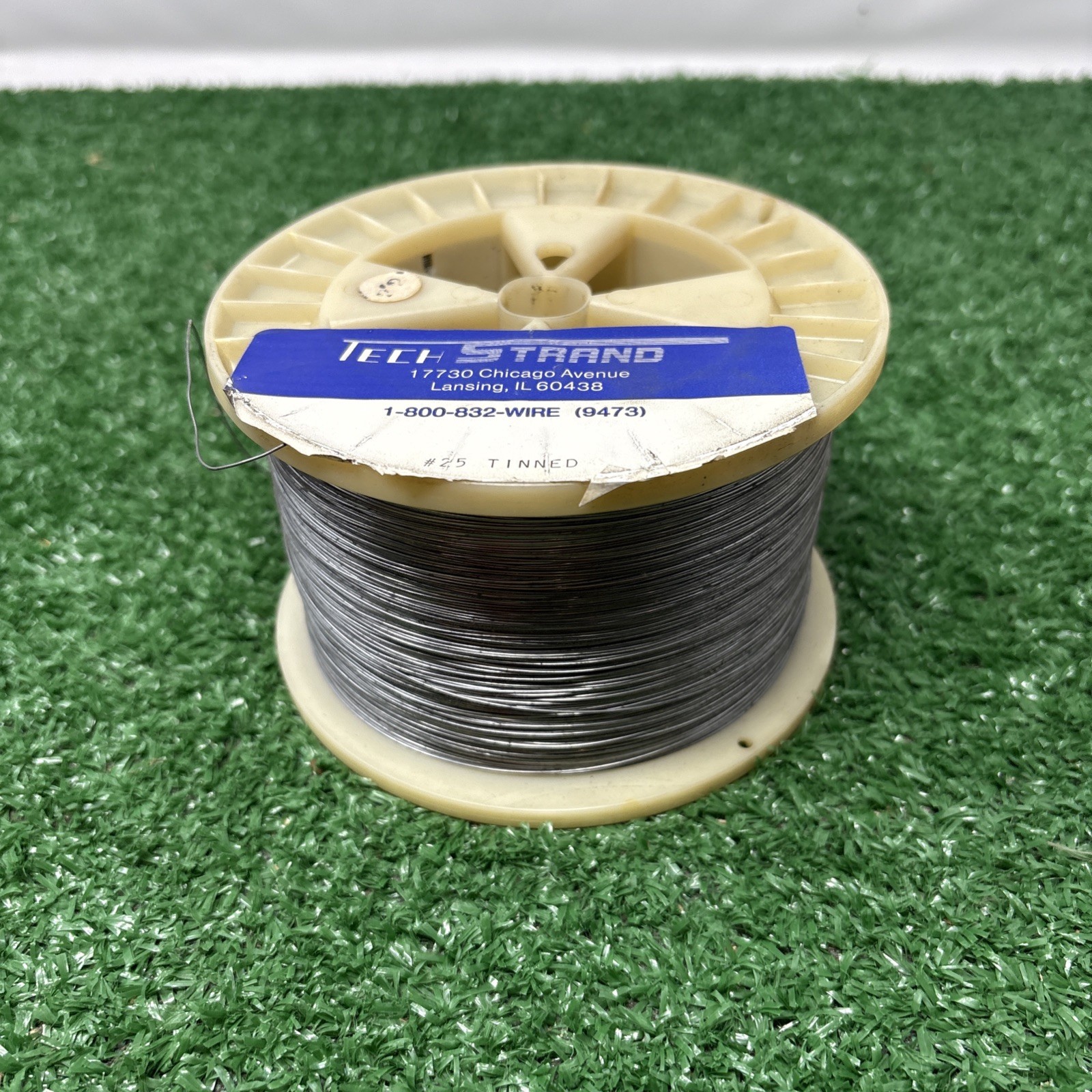 25GA Tinned Wire 5 Pound Spool 5lbs