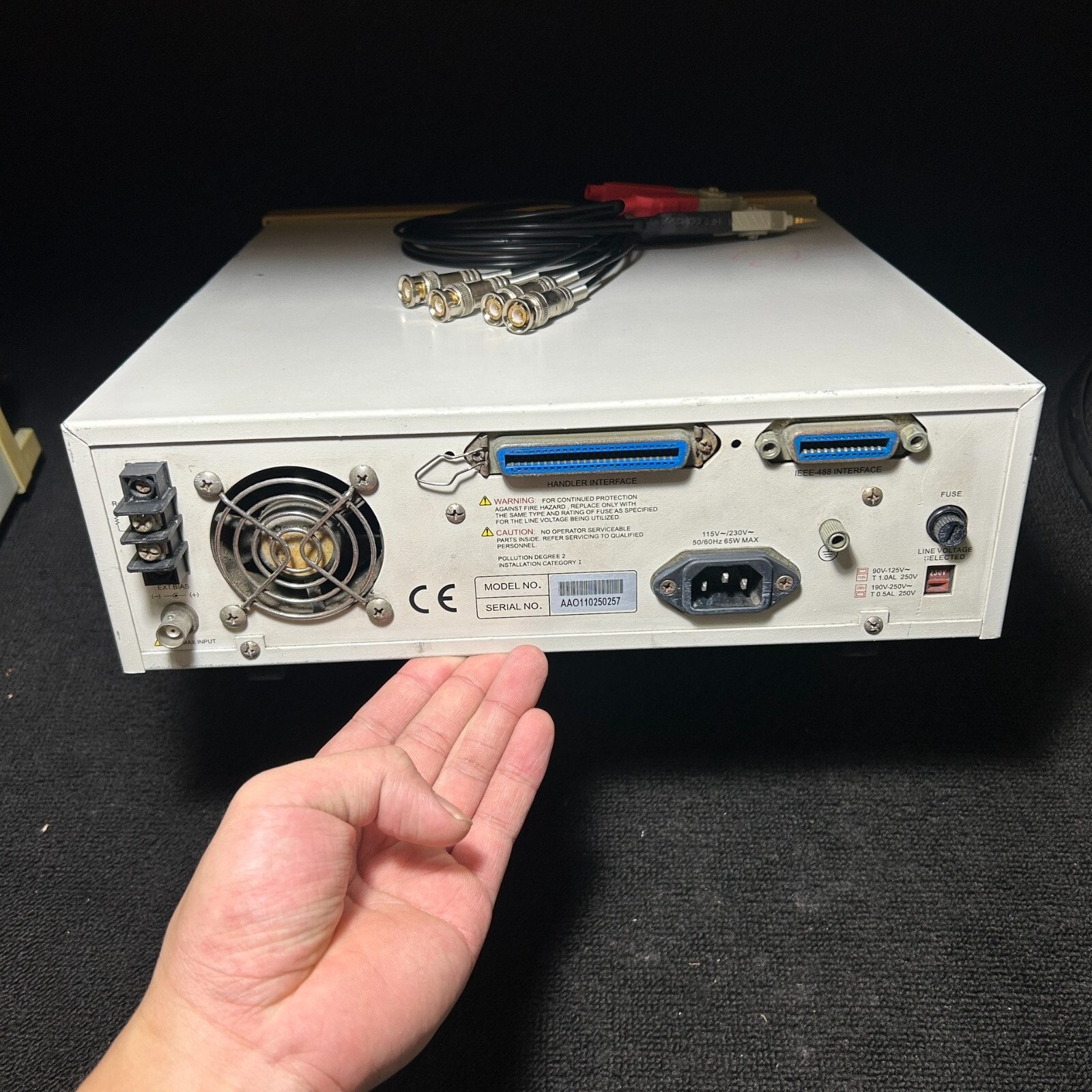CHROMA 11025 LCR METER 100KHz