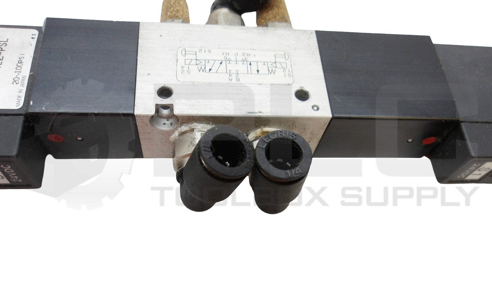 HUMPHREY H183-4E2-PSL SOLENOID VALVE 20-100PSI 24VDC