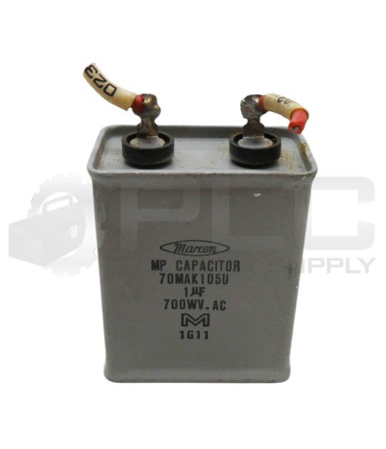 LOT OF 3 MARCON 70MAK105U CAPACITOR 700W VAC