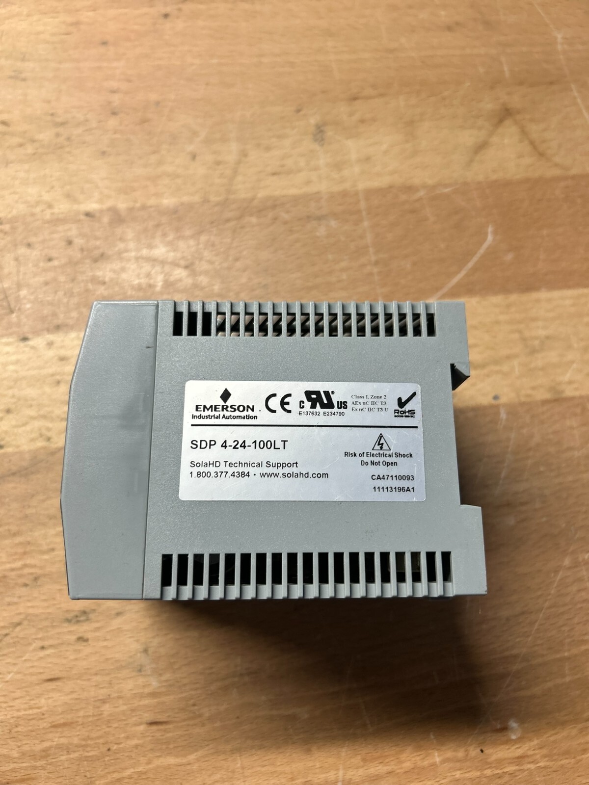 SOLA SDP4-24-100T 115/230VAC 4.2A NEW