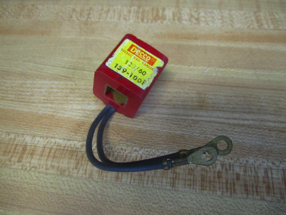 Decco 139-100P Numatics Square Coil 139100P (Pack of 3)