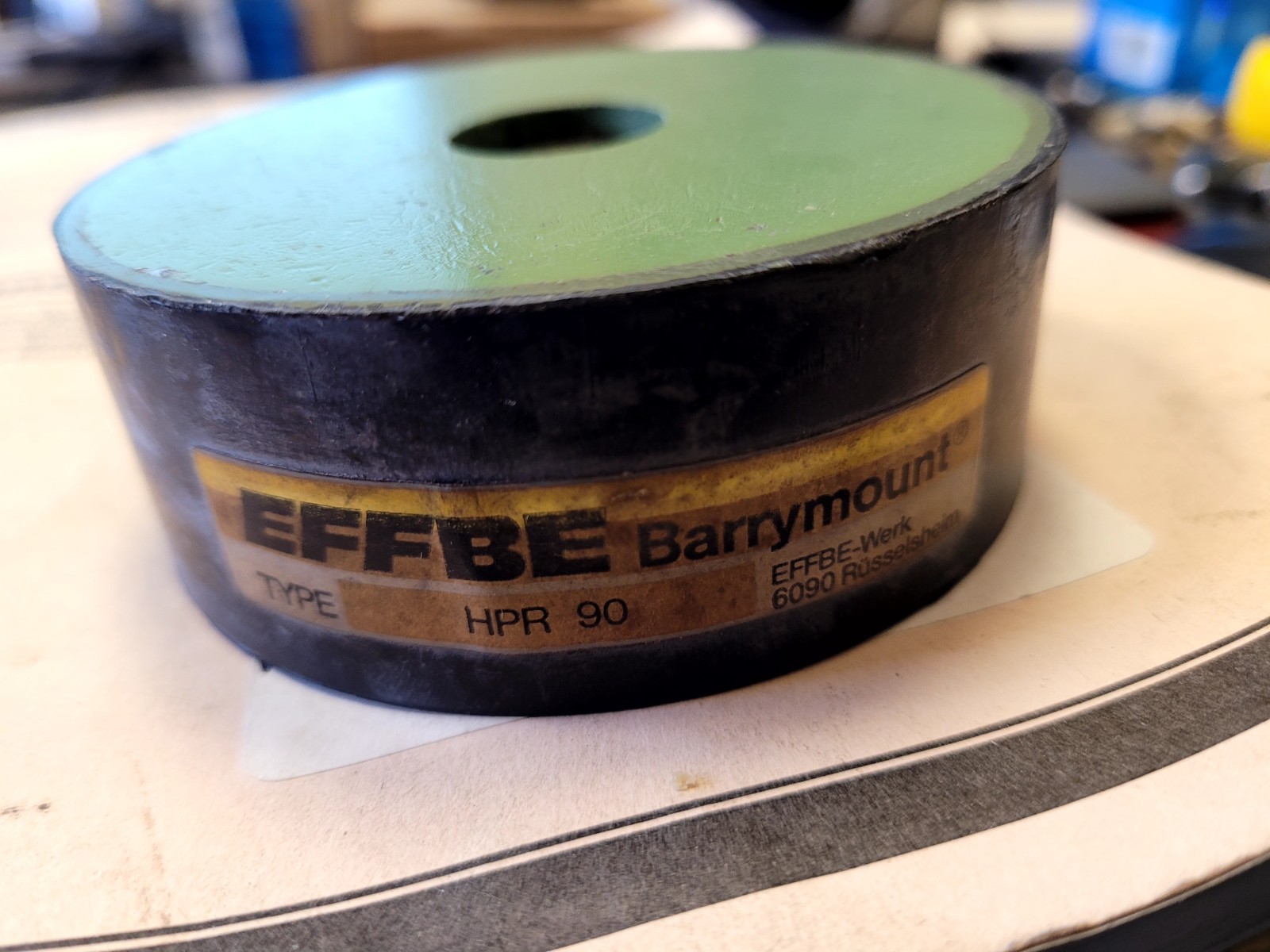 NEW EFFBE BARRYMOUNT HPR90 vibration isolation mount (B1-2B)