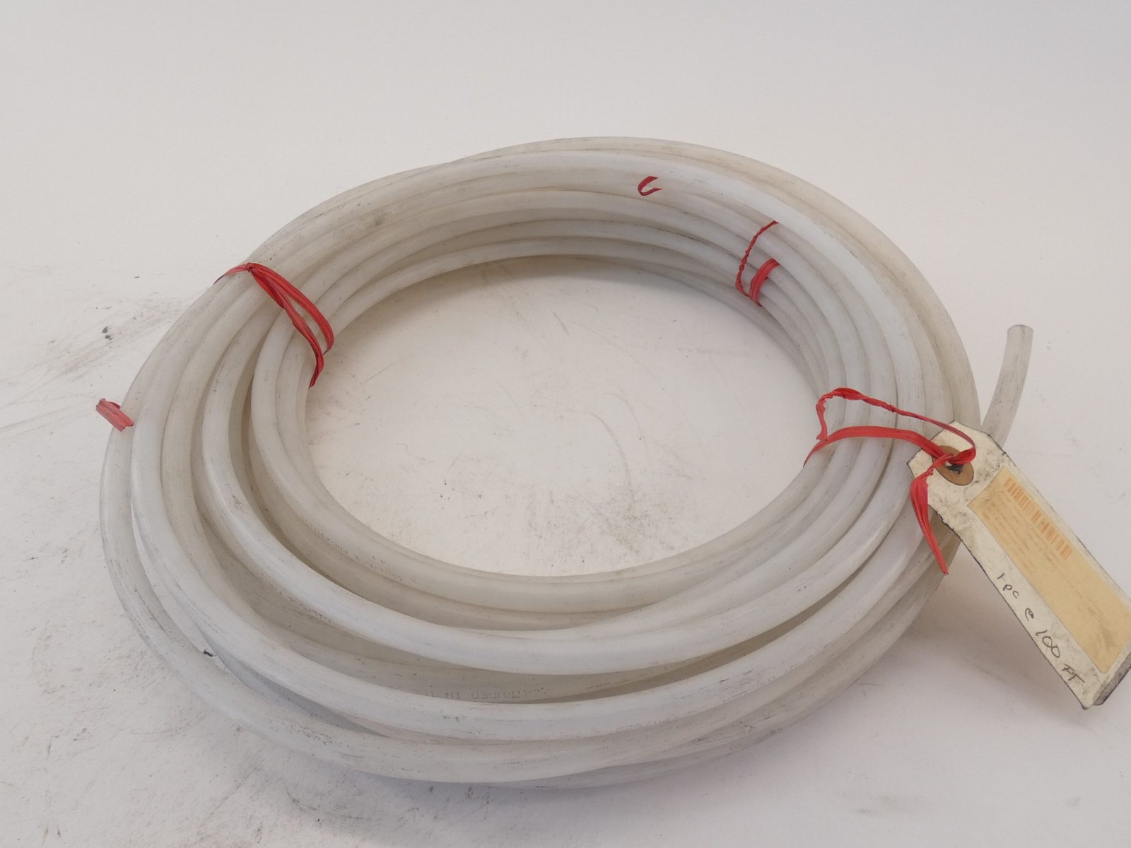 PE064-500N 100′ Polyethylene Tubing 120PSI 1/4″ ID 3/8″ OD – NEW Surplus!