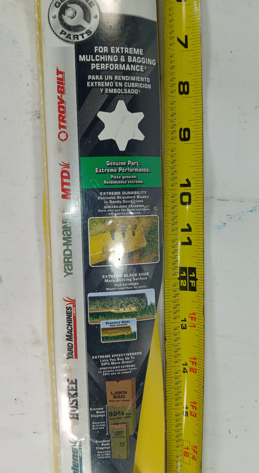 1 NEW EXTREME 490-110-0137 42″ MULCHING AND BAGGING BLADE SET NNB **MAKE OFFER**