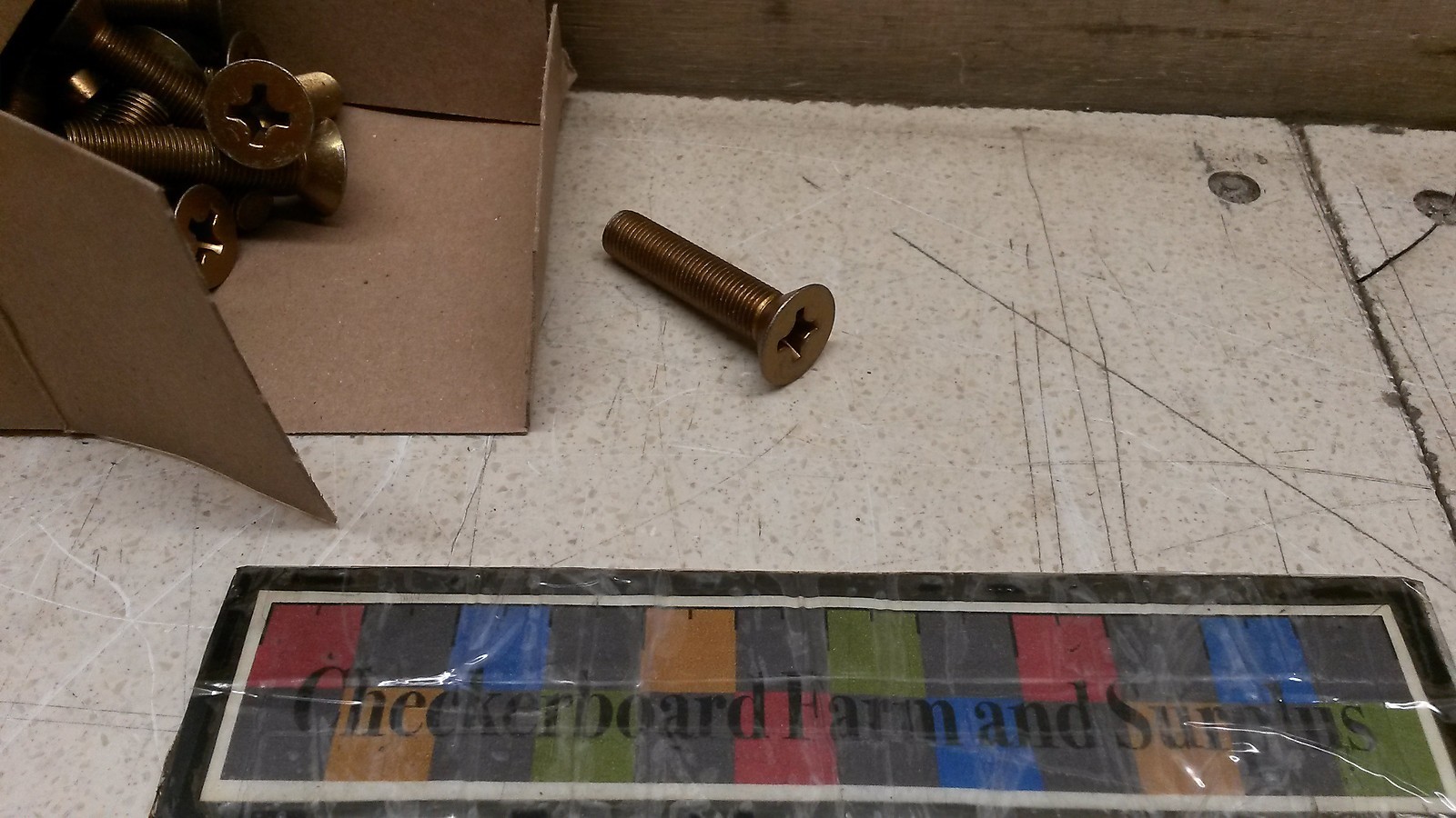 Qty-100 NOS Machine Countersunk Screw 3/8″-24 x 1.75″ UNF XX004-8660 MS35191-324