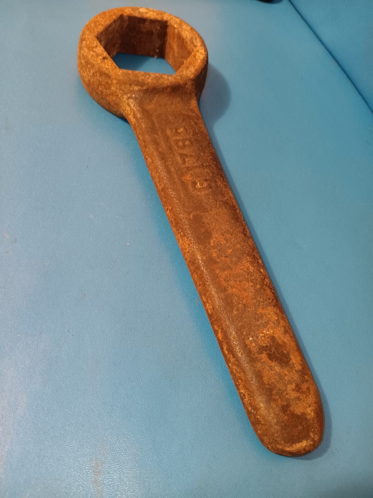 Wrench G 1785 Vintage 2-1/4” Box End Wrench. Diesel, Tractor, Semi Truck Read