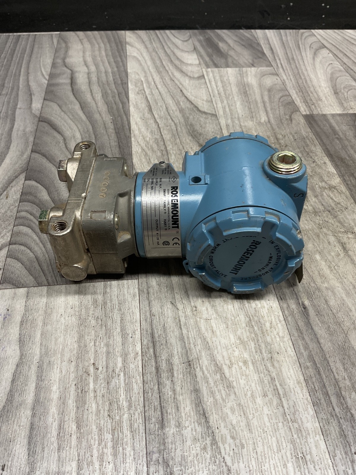 Rosemount 3051CG3A52A1AB4 Pressure Transmitter #4017D141PR5SI