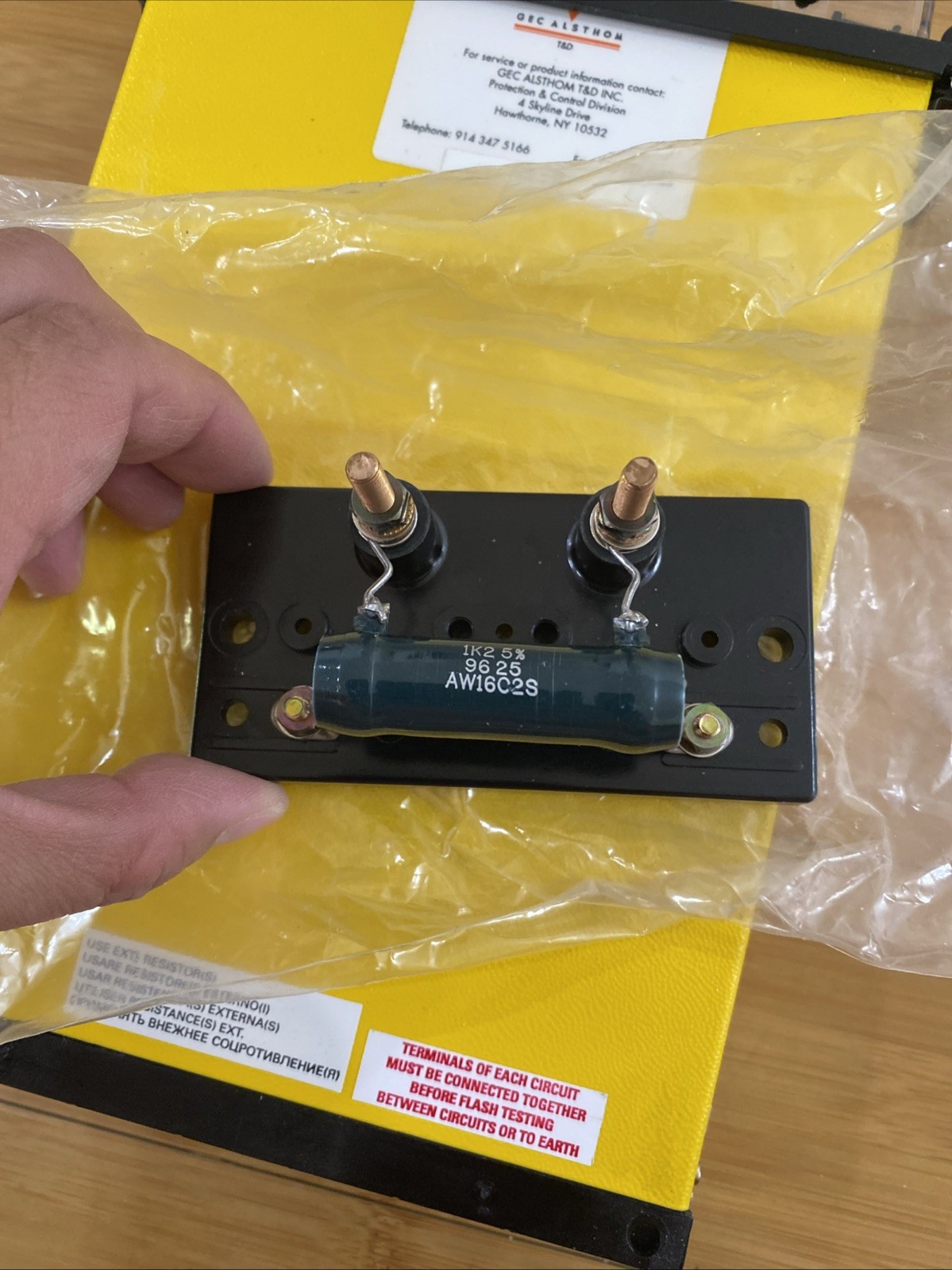 GEC Alsthom Time Delay Relay MVTT14B1BA0771C