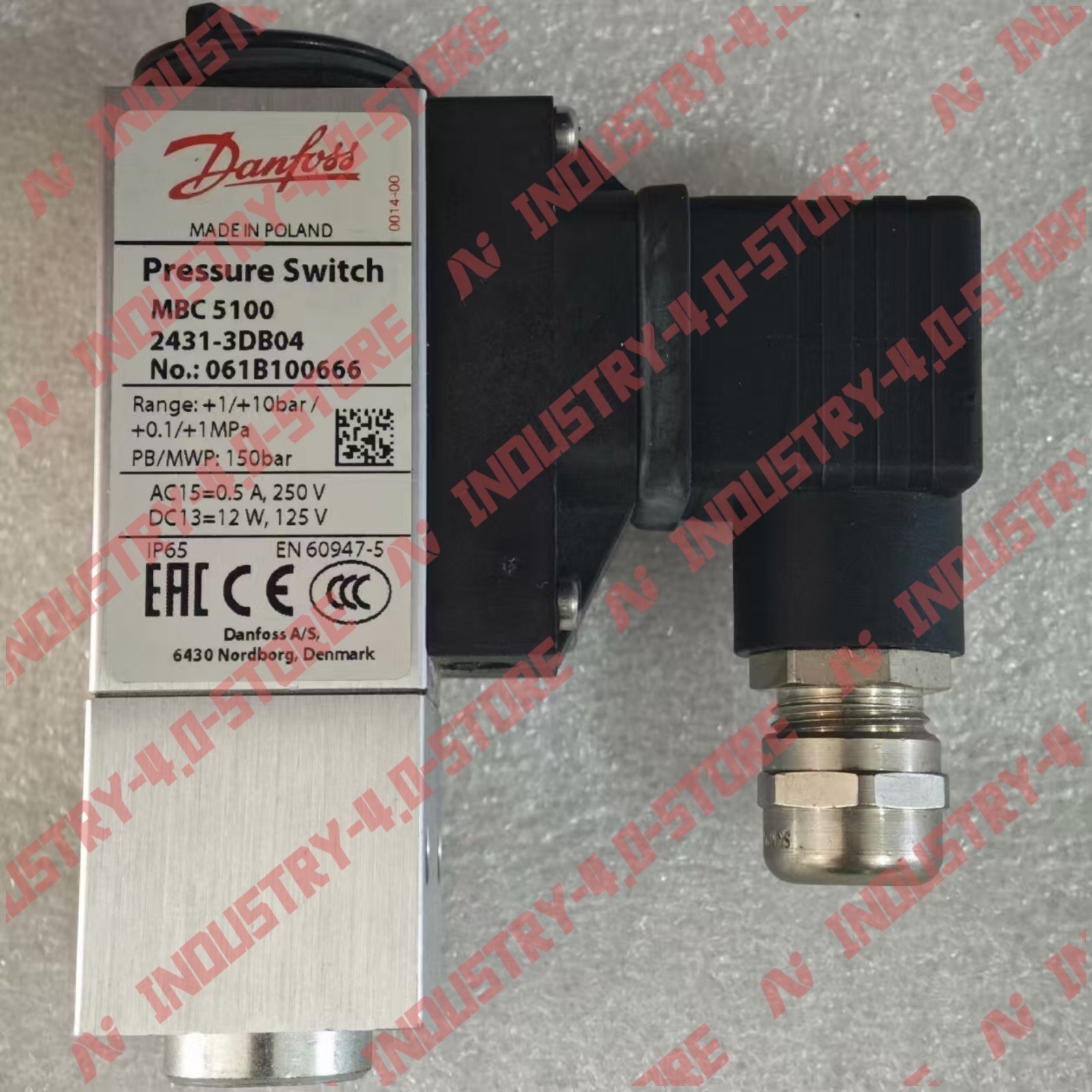 Danfoss 061B100666 MBC5100 Pressure Sensor#1pcs new in box