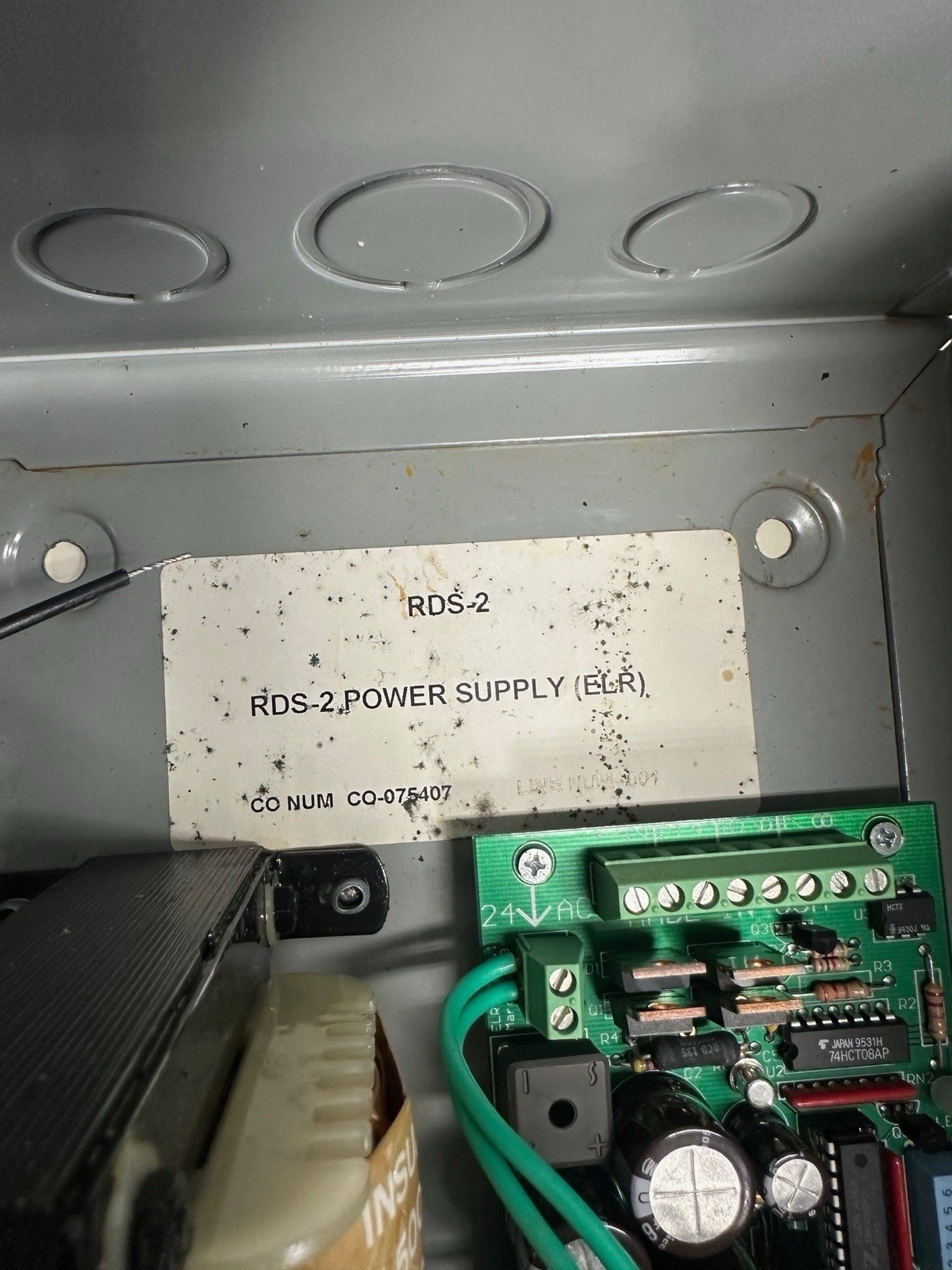 Monarch RDS-2 Power Supply **SALE**