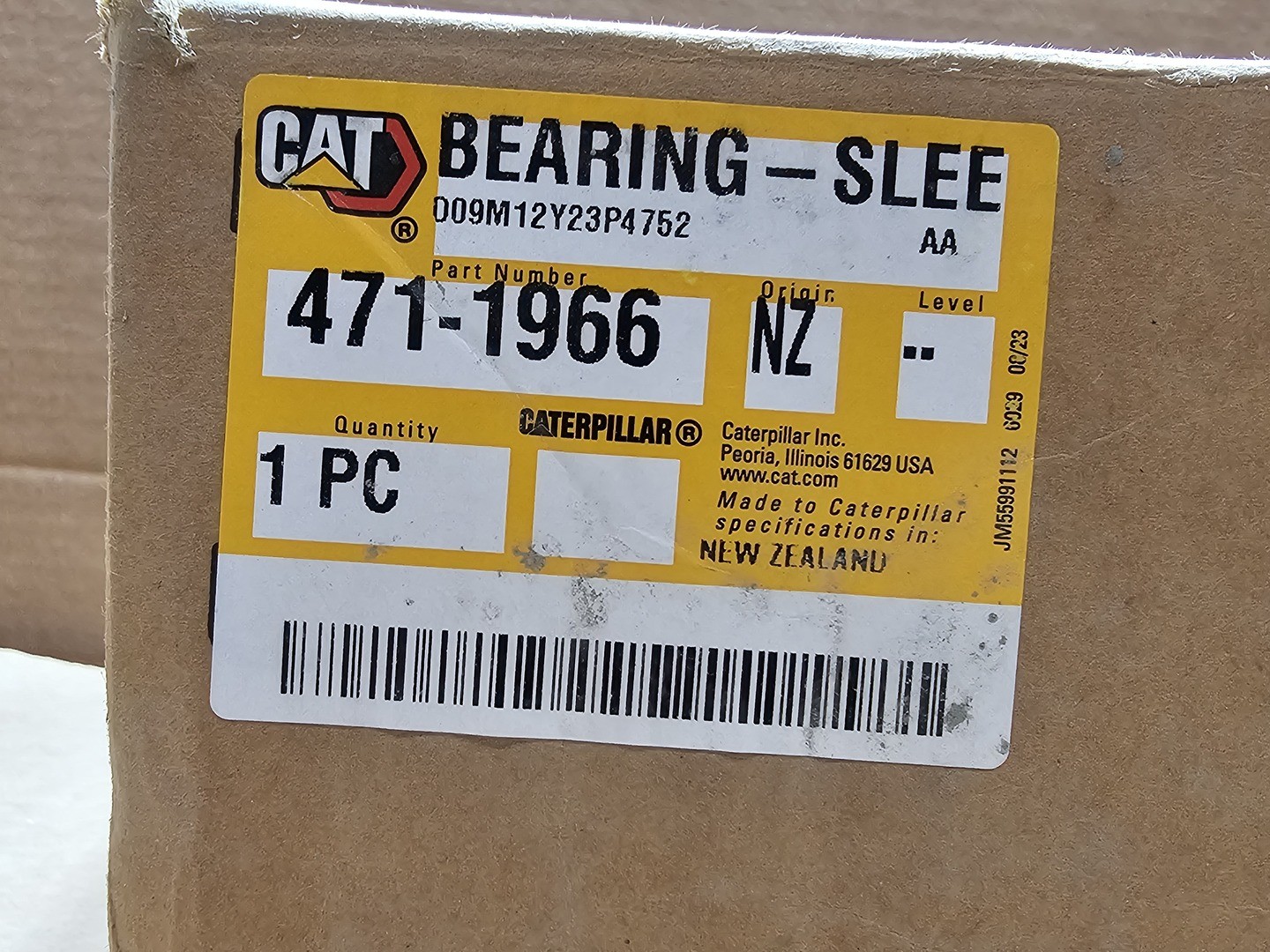 NEW Caterpillar 471-1966 Bearing Sleeve (Bushing) – Heavy Machinery