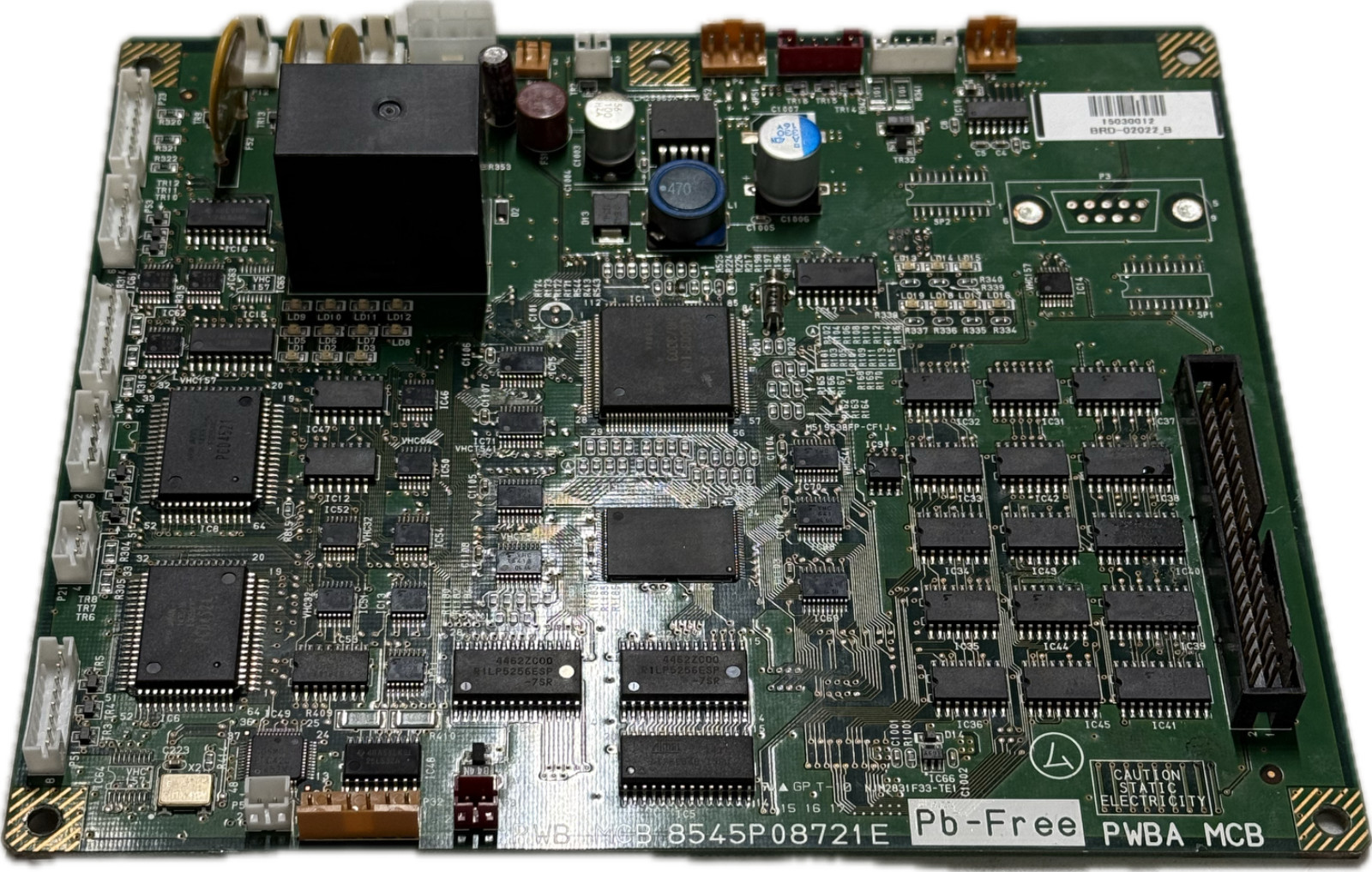 STRATASYS BRD-02022_B PWB MCB 8545P08721E PB-FREE PBWA MCB MOTION CONTROL BOARD