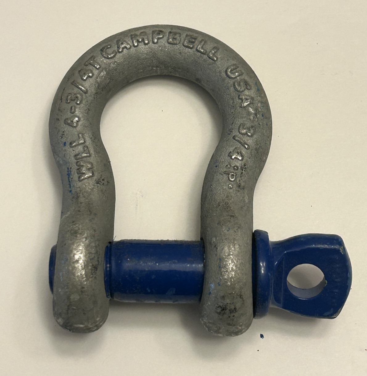 CAMPBELL 5411235 3/4″ Anchor Shackle, Screw Pin, H/G – 1PC