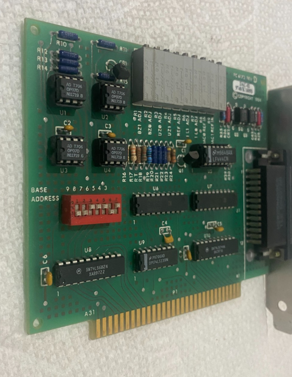 Tektronix DAC-02 Board PC6172