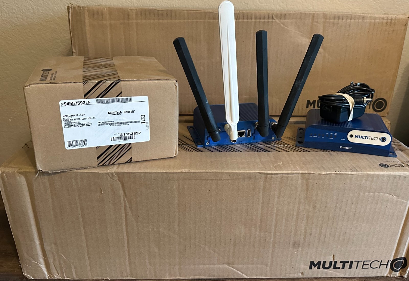 Multitech NEW In Box LTE Cat4 mPower Conduit Programmable Gateway