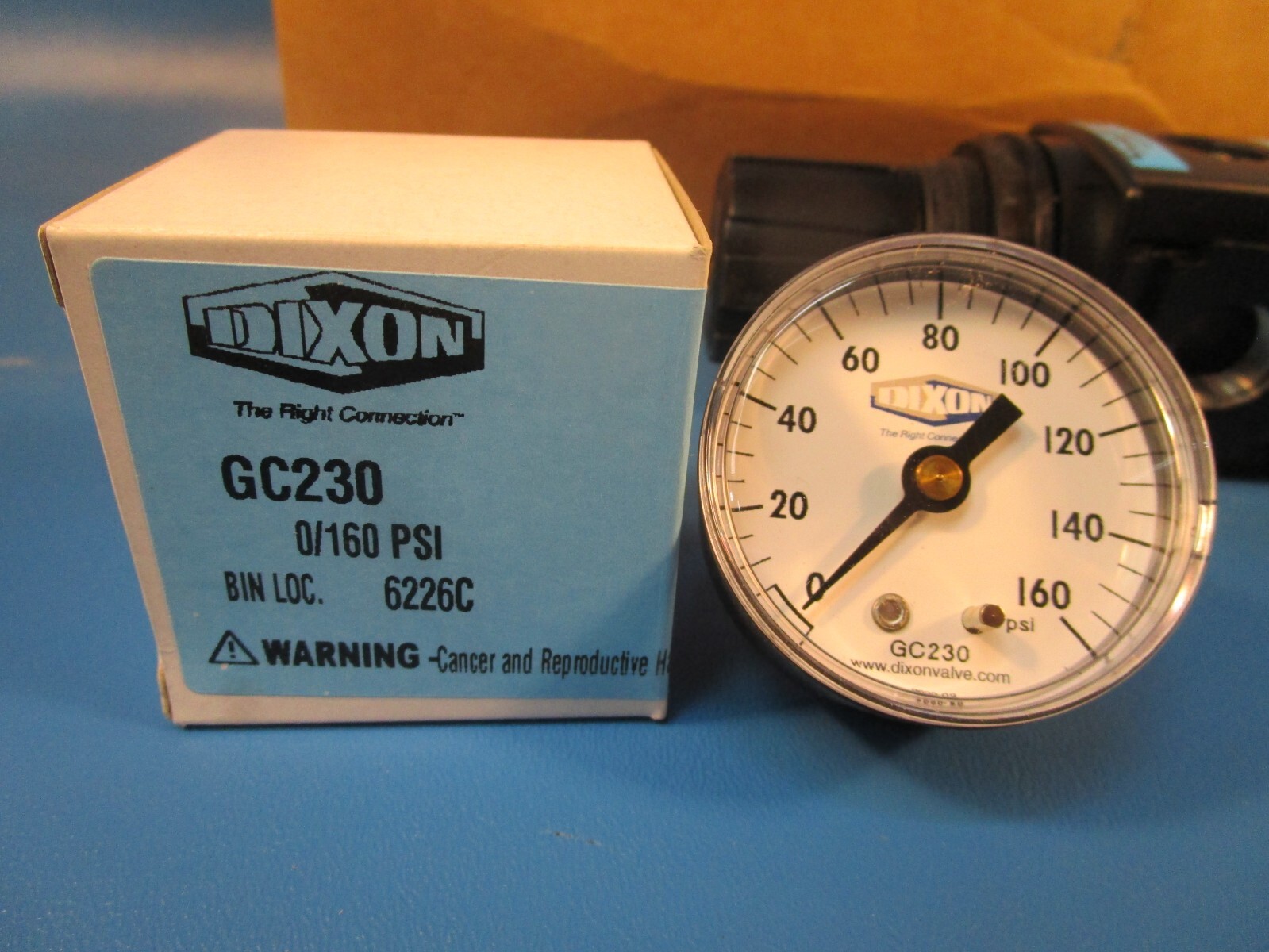 Wilkerson DIXON B18-04A, Filter/Regulator, 1/2″ npt, 0-125 PSIG