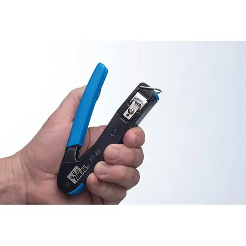 IDEAL Electrical 30-495 FT-45 Feed-Thru Modular Plug Crimp Tool