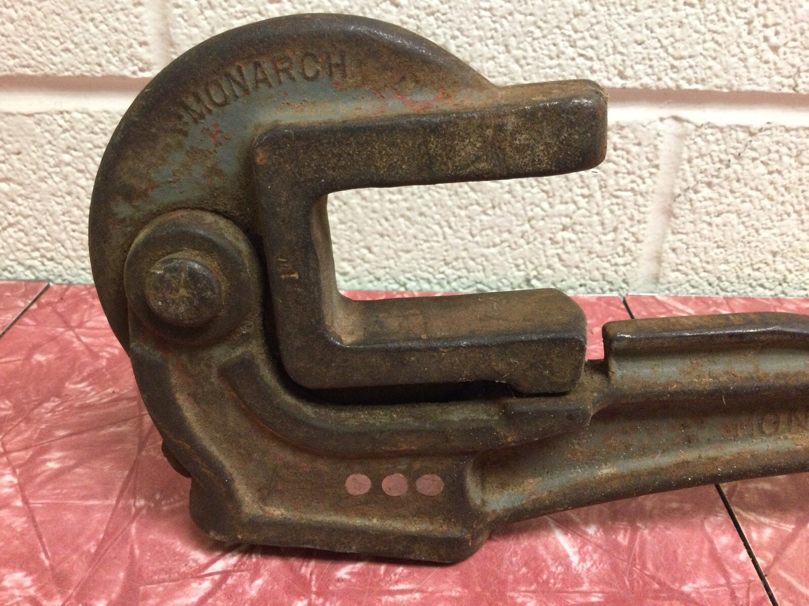 Monarch Rod Buster Sucker Rod Wrench 555-560-375 Vintage Tool 555-560-275