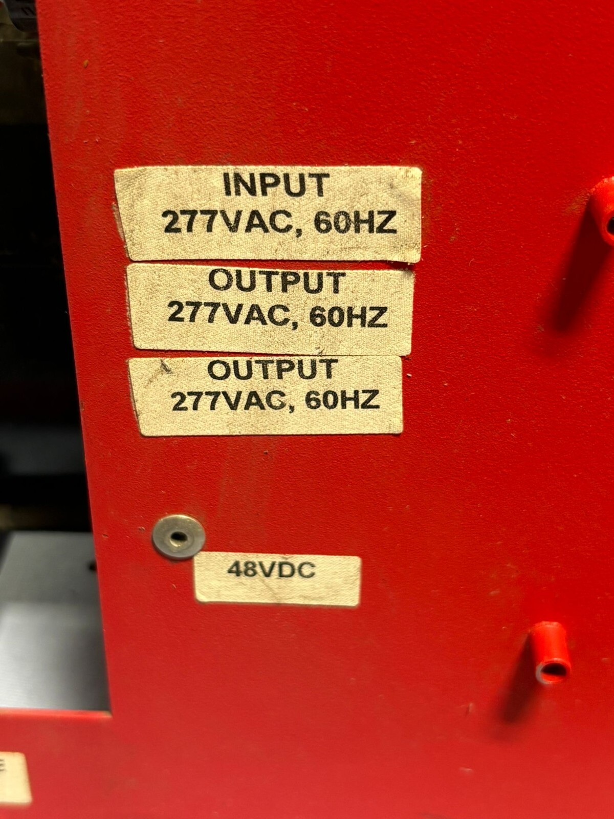 Dual-Lite PCF-FT-500 Emergency Lighting Power Transfer Switch Fire Alarm Panel