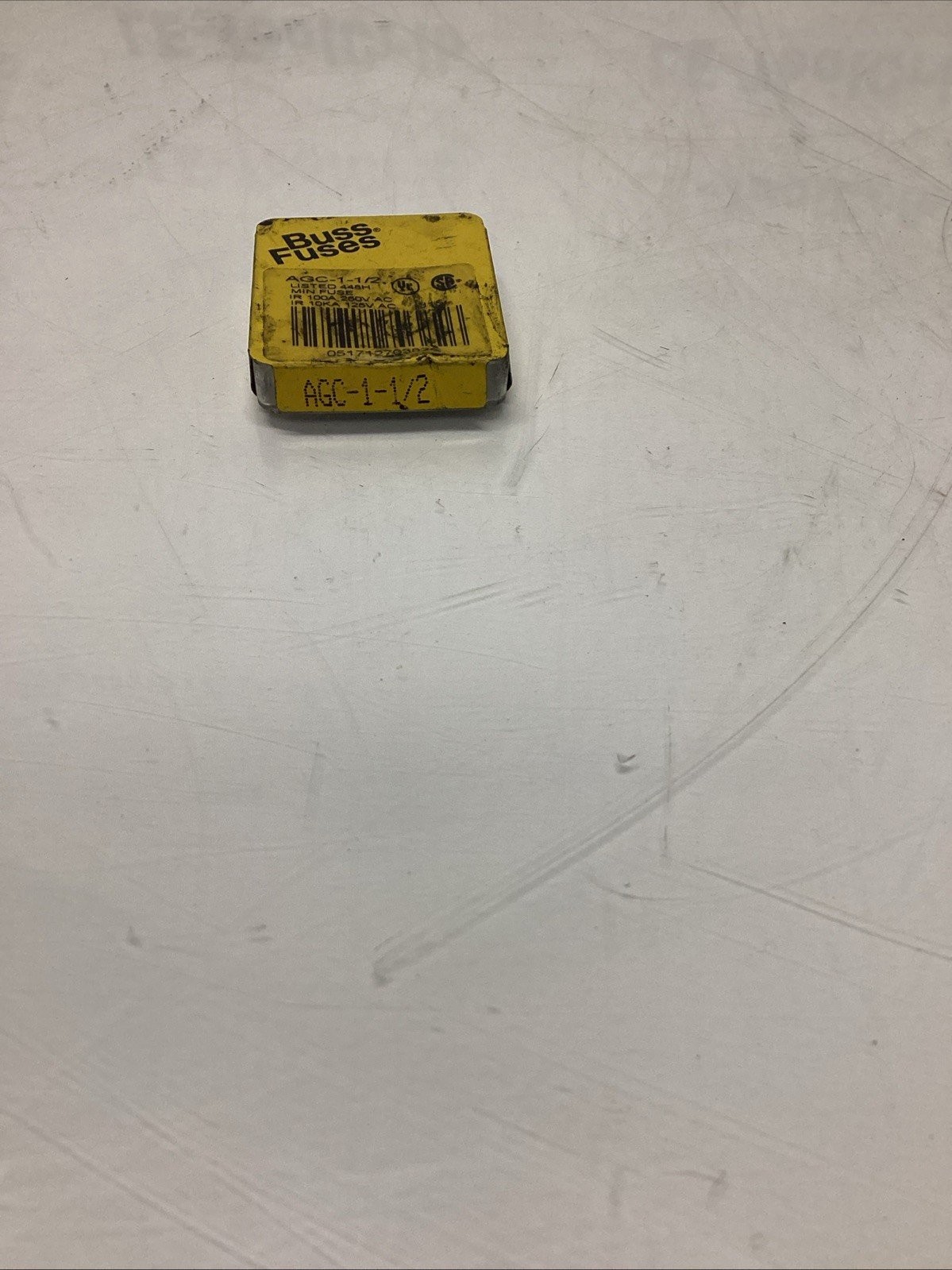 Bussmann AGC 1-1/2 Buss Fuse 1-1/2A 250V Lot Of 2 O-788