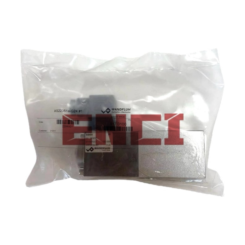 AS22061a #1 24VDC Wandfluh Solenoid Valve AS22061a-G24