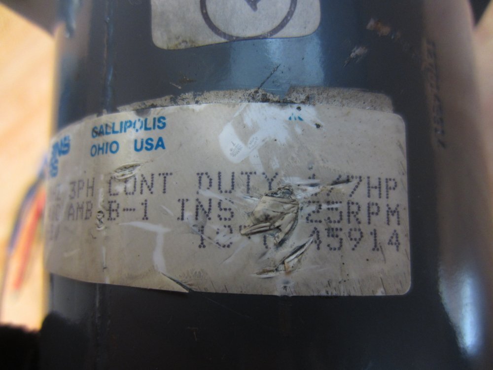 Robbins Myers L-L330-BV Motor LL330BV Tested