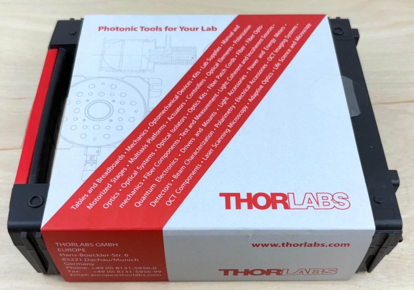 THORLABS M735L3 Mounted LED, R (735 nm) 1200 mA, 260 mW (Min)