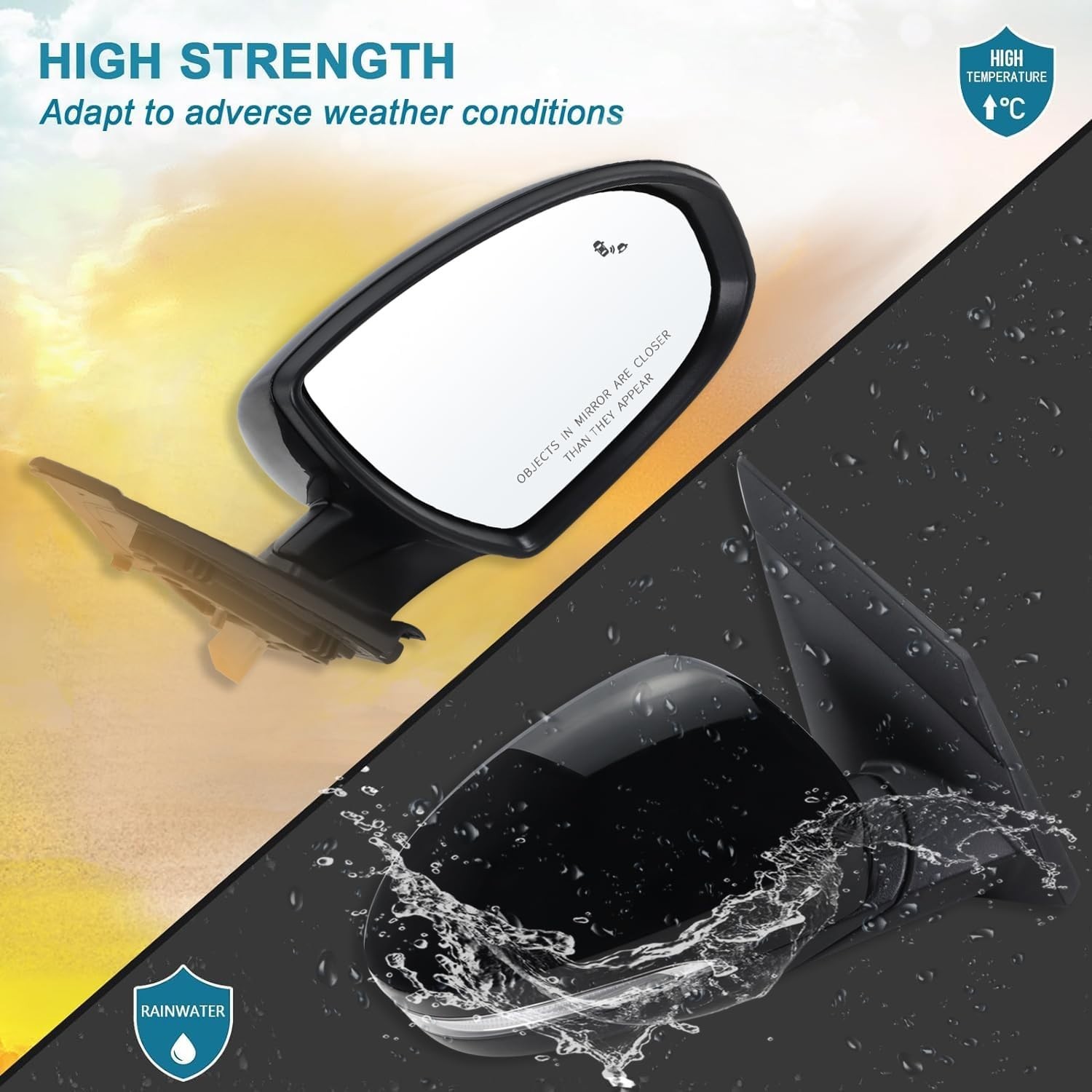 Right Passenger Side Mirror Compatible With 2019 2020 2021 Hyundai Tucson Wit…