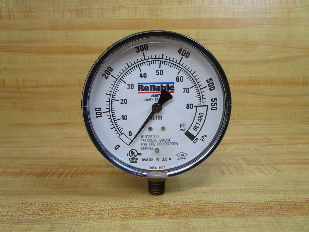 Wika 4278373 Reliable Gauge 111.10SP.100