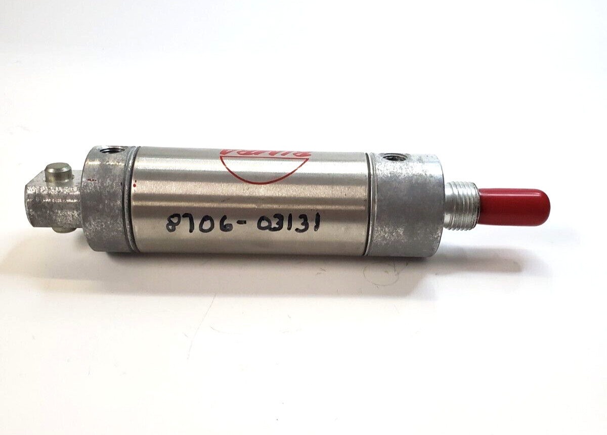 BIMBA PNEUMATIC CYLINDER 121-P 1″ STROKE 1-1/4″ BORE 7/16-20 THREADED ROD
