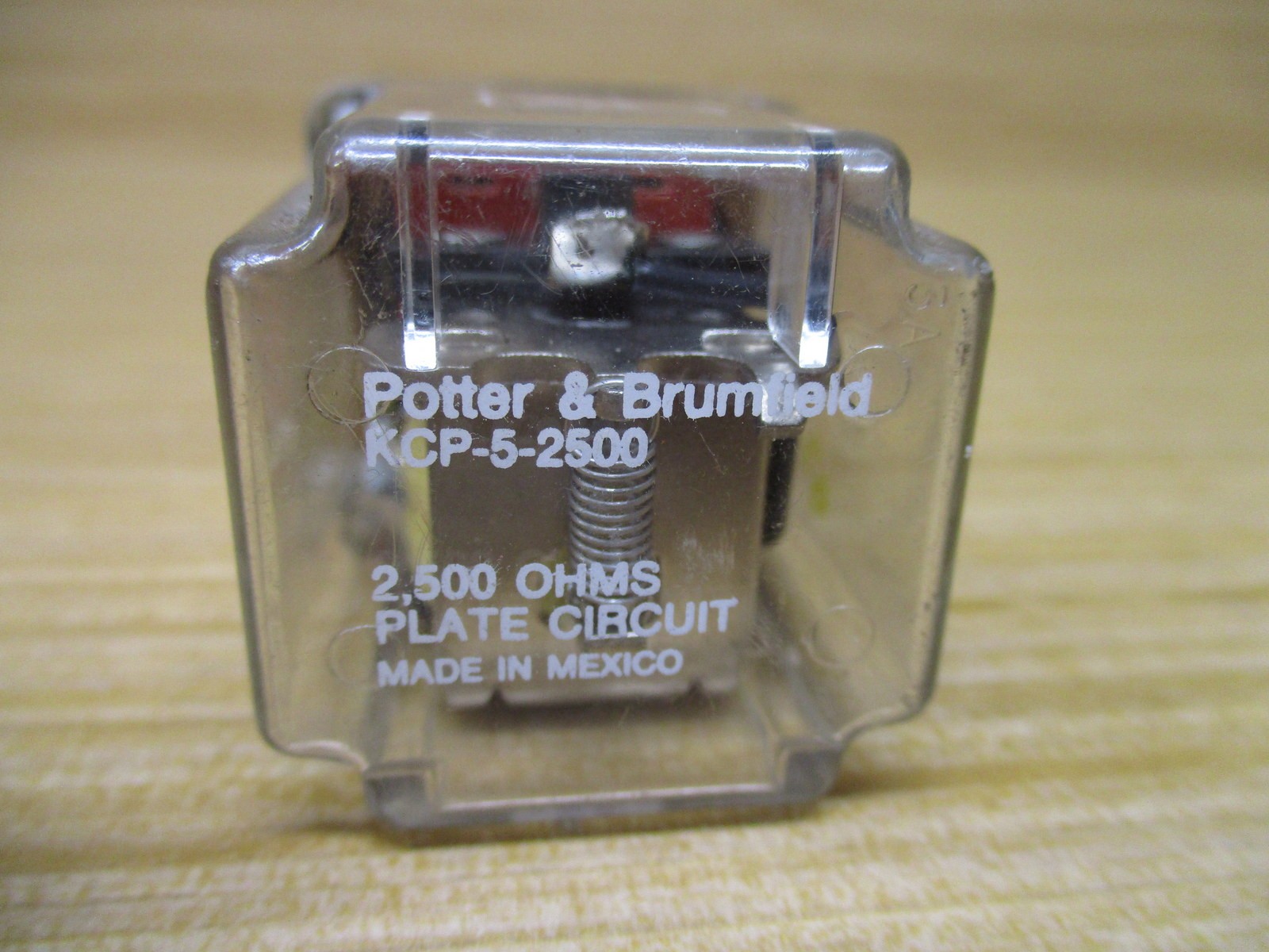 Potter & Brumfield KCP-5-2500 Ohms Relay KCP-5-2,500 Ohms