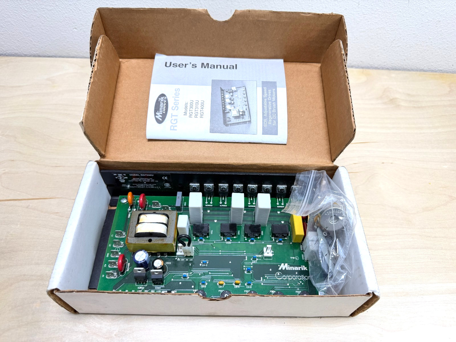 Minarik RGT300U Motor Controller, 0-90V, 10A