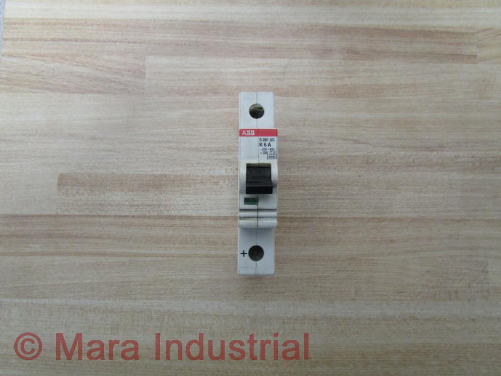 ABB S281-UCK6A Circuit Breaker S281UCK6A