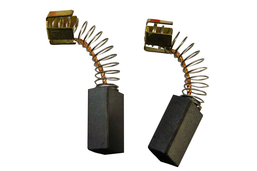2x carbon brushes for Makita jigsaw 4302C 9.9 x 5.9 x 15.4 mm