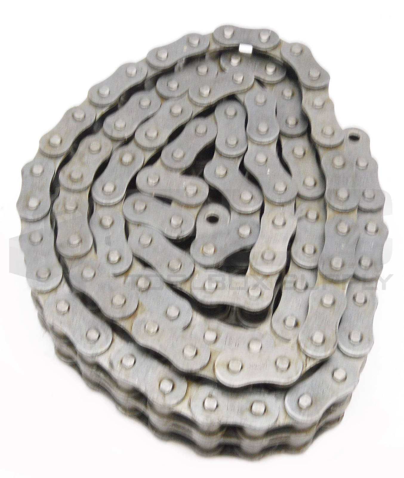 NEW HKK CHAIN 12B-2R 6′ DOUBLE STRAND ROLLER CHAIN W/ CONNECTING LINK *READ*
