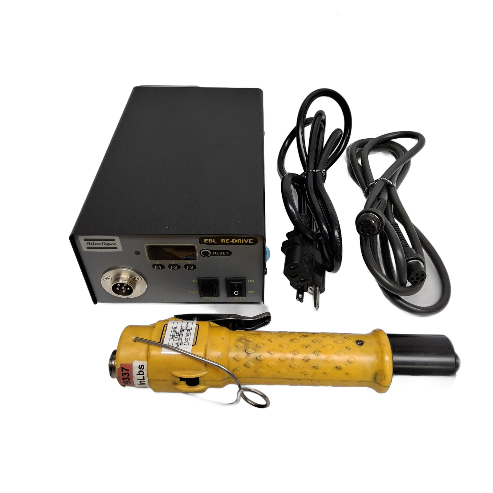 Atlas Copco EBL12-RE Electric Clutch Screwdriver 9 in-lb EBL RE-Drive Controller