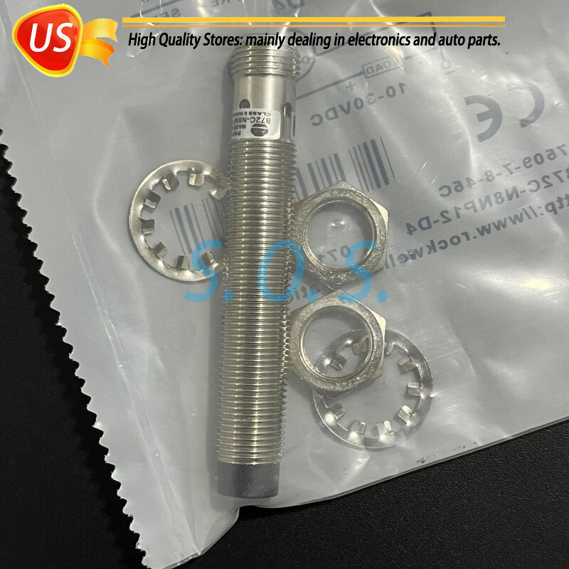 Fit For Allen-Bradley 872C-N8NP12-D4 Inductive Proximity Sensor 10…30VDC 200mA