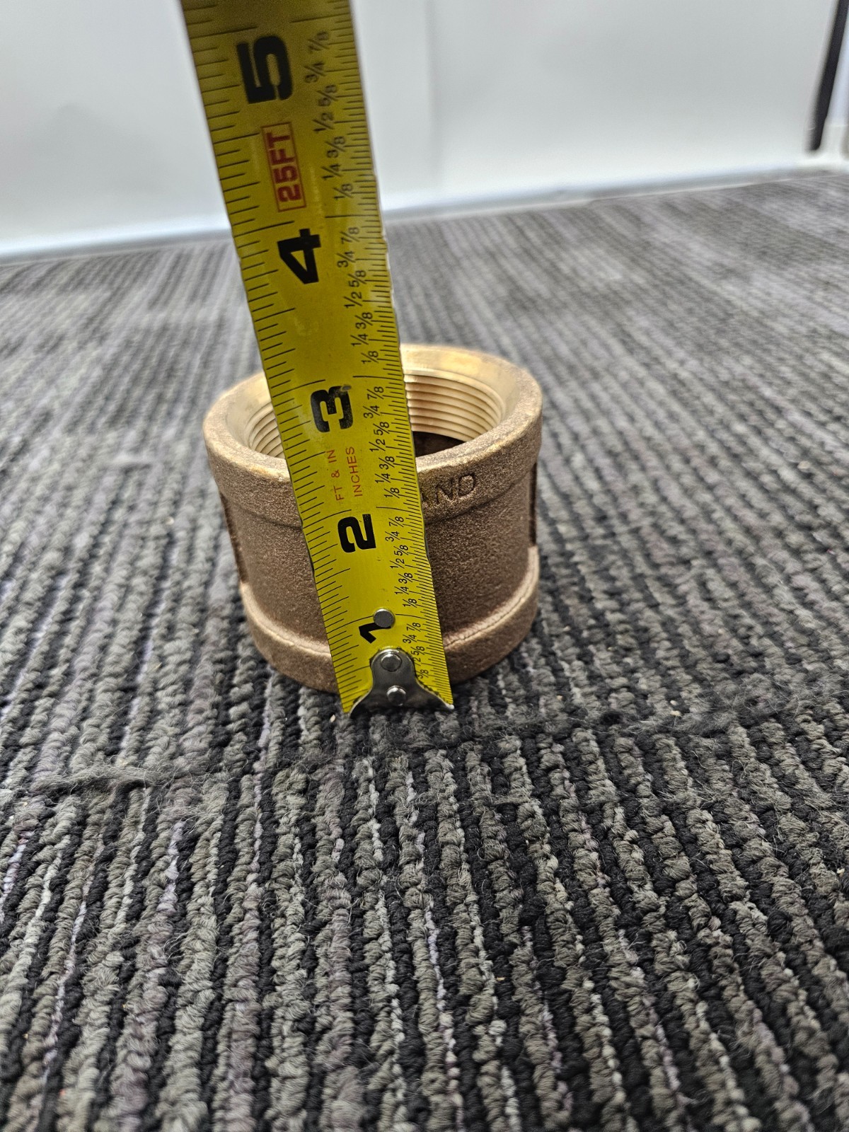 (QTY 3) Merit Brass 2 Brass Fnpt X Fnpt Class Pipe Coupling Threaded Female