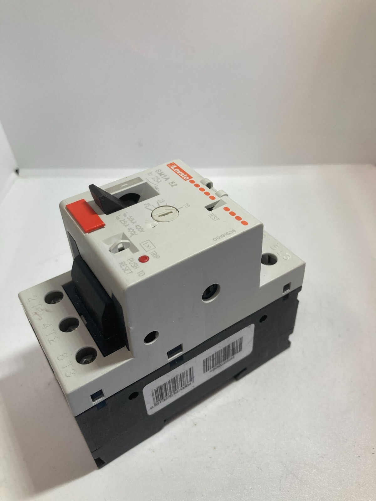 LOVATO 11SM1A52 MOTOR PROTECTION CIRCUIT BREAKER 400V 20-25A NNB