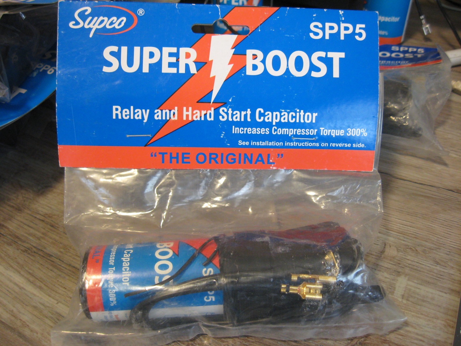 Supco SPP5 Super Boost Relay & Hard Start Capacitor 277 VAC MAX