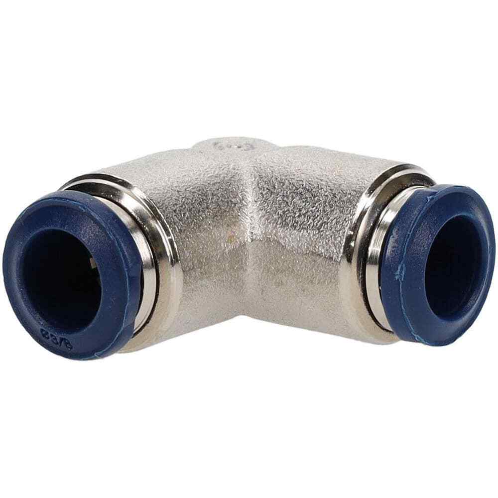 PRO SOURCE Elbow Union Push-to-Connect Fittings: 3/8″ x 3/8″ Tube OD (5 Pack)