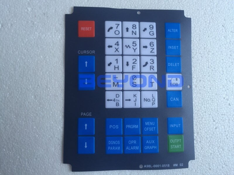 1PCS NEW FOR FANUC A98L-0001-0518#M 02 Button film