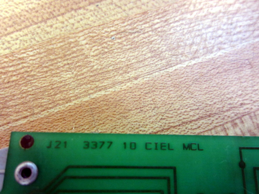 Staubli J21-3377-10-CIEL-MCL M4/M5 Ciel Card J21337710CIELMCL