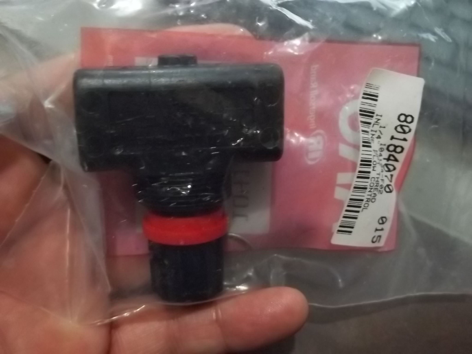 NEW IN PKG INGERSOLL RAND ARO 104104-F02 INLINE FLOW CONTROL VALVE 1/4″ (WL19-2)