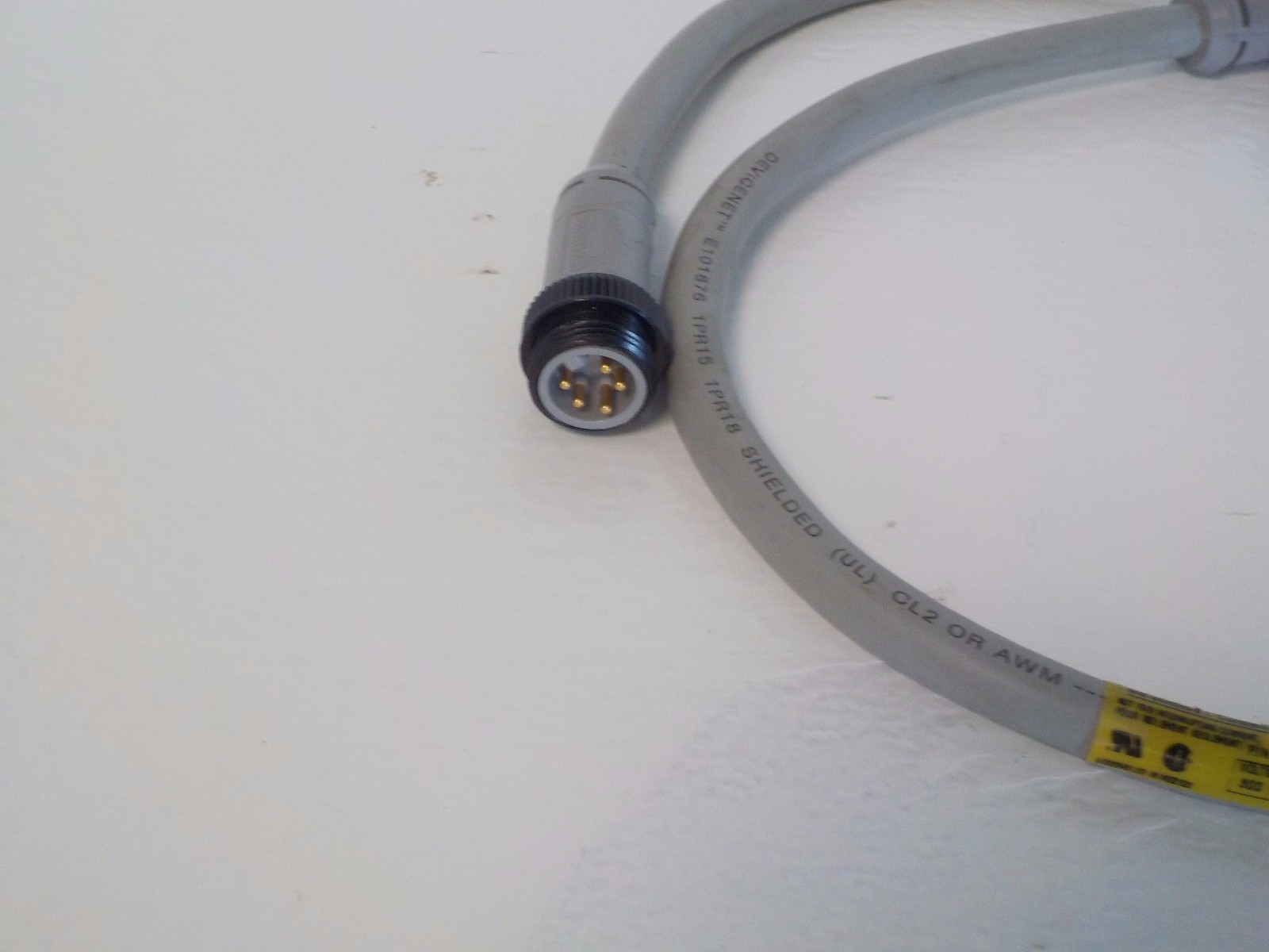 WOODHEAD BRAD CONNECTIVITY DN91A-M010 NNB DEVICENET 5P CABLE ASSEMBLY DN91AM010